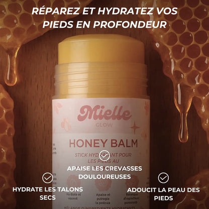 🍯 HoneyBalm™ – Baume Hydratant au Miel pour les pieds