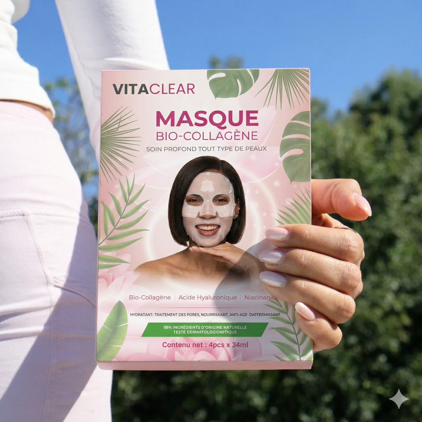 Masque au Bio-Collagène - TOUT TYPE DE PEAU