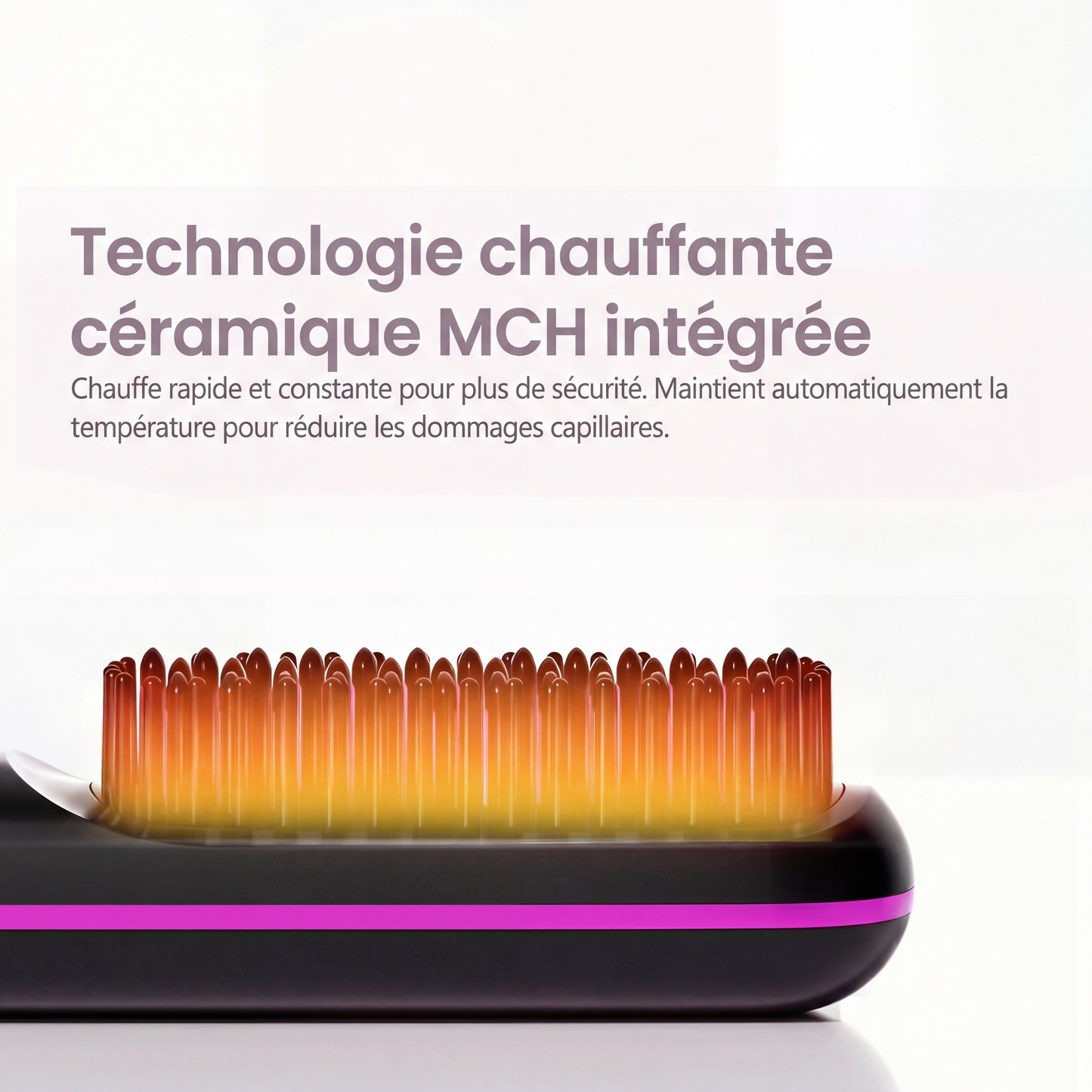 Cocoony - PREMIÈRE brosse intelligente pour cheveux courts
